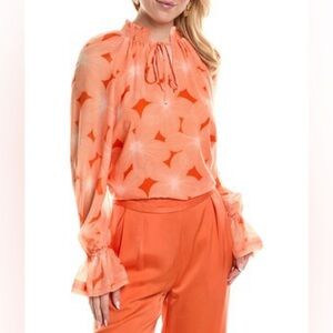 RAMY BROOK Clarke Floral Blouse Size L